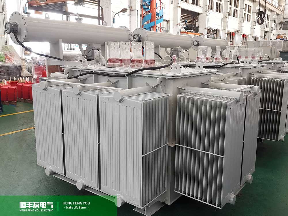 沙特工业园区4000KVA 33kV油浸式变压器落地方案